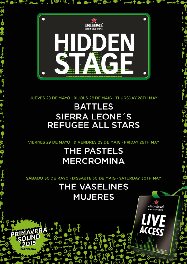 Primavera Sound Hidden Stage 2015