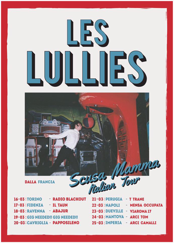 Les Lullies tour Italy