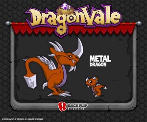 Nuevo dragon de metal para dragon vale