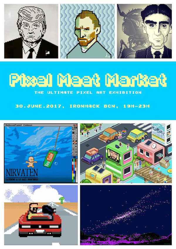 Pixel Meet Market - Barcelona